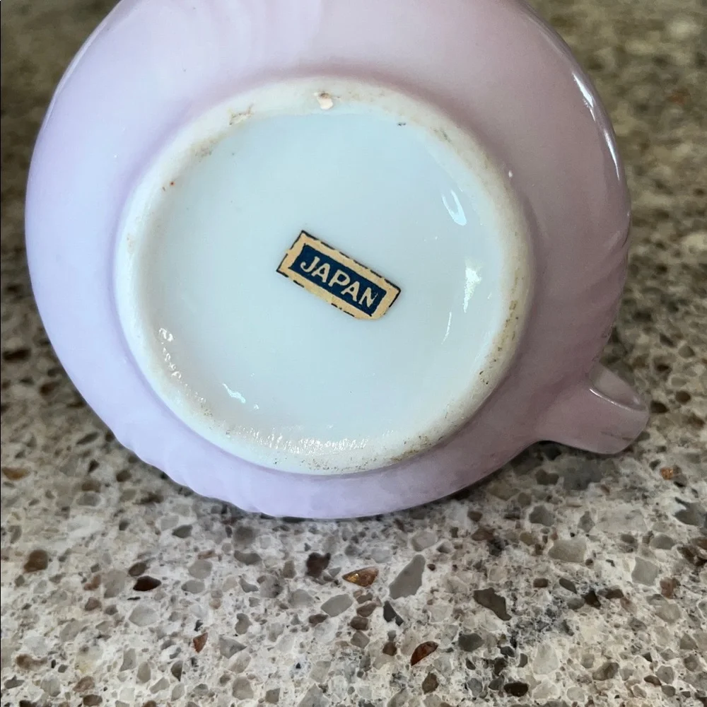 Mid Century Modern MCM porcelain oil lamp